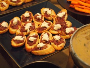Caramelized Onion Crostini