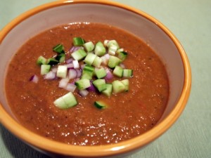 Roasted Vegetable Gazpacho