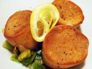 Seared Mushroom Scallops