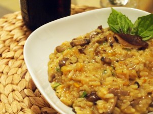 Shitake Mushroom Risotto