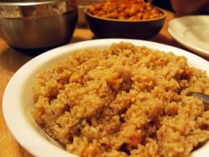 Brown Rice Pilau