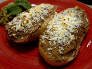 Molletes - a hearty breakfast!