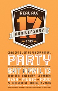 17th Real Ale Anniversary Party!