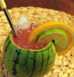 Watermelon Cachaça Smash