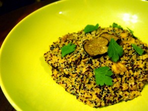 Mushroom Quinotto