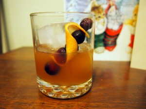 Cranberry Old Fashioned